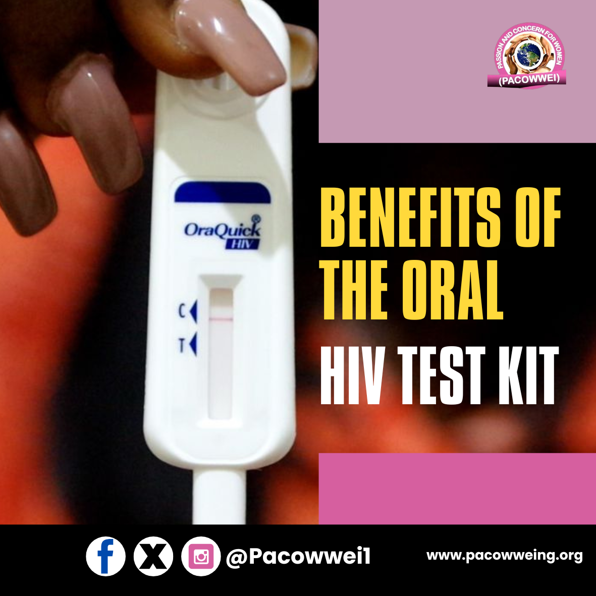 Understanding Oral HIV Test Kits: Access and Availability in Nigeria